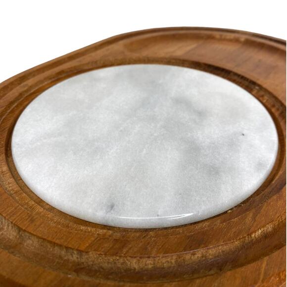 Vintage Dolphin Charcuterie Board Teak Wood Made In Thailand - Picture 2 of 9